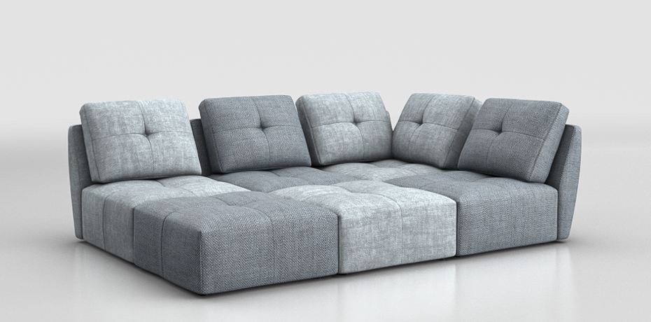 Cavarelli - small corner sofa sectional sofa